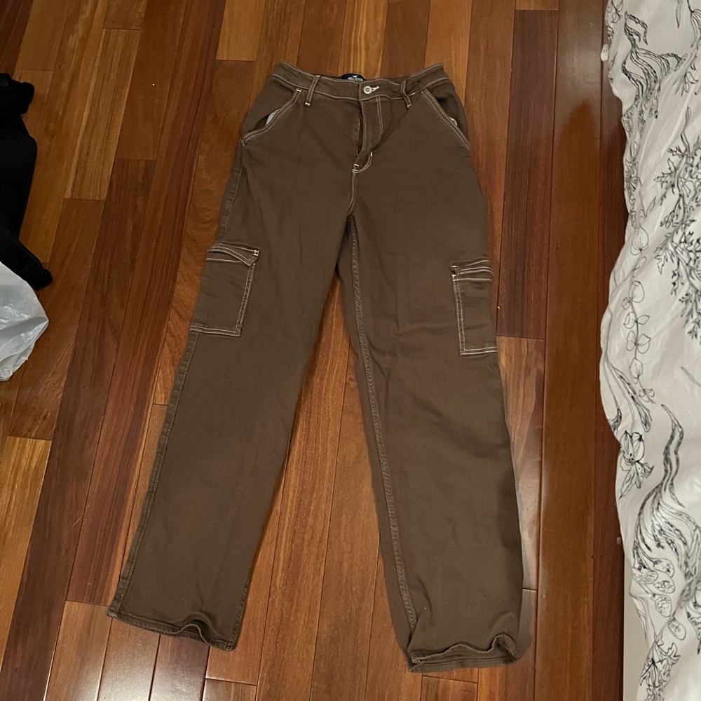 Hollister brown jeans